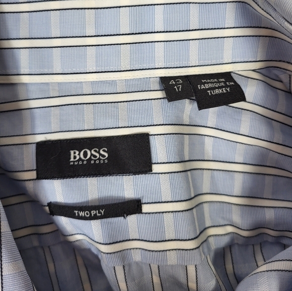 Hugo Boss Collared Button Up Dress Shirt - Picture 7 of 8
